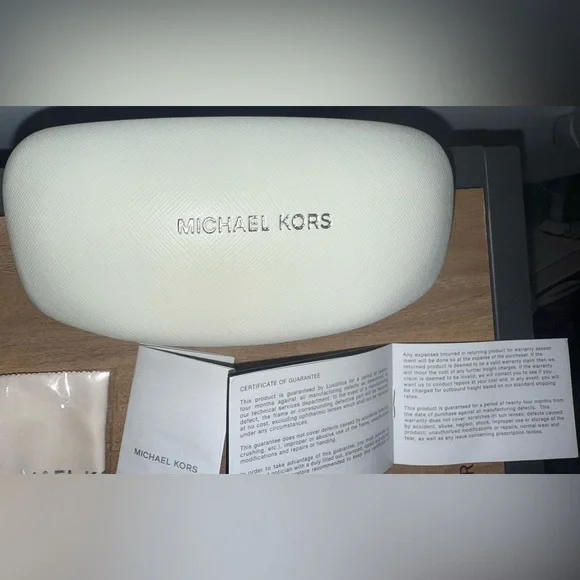 Michael Kors Burgundy Sunglasses - Picture 3 of 3